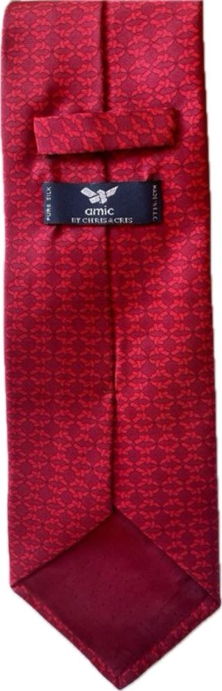 Corbata St Michael Seda Morado/Verde