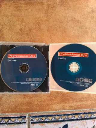 Lote 4 CDs Música Electrónica Chill Out Techno Dan