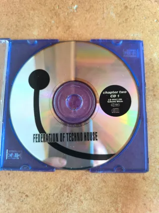 Lote 4 CDs Música Electrónica Chill Out Techno Dan