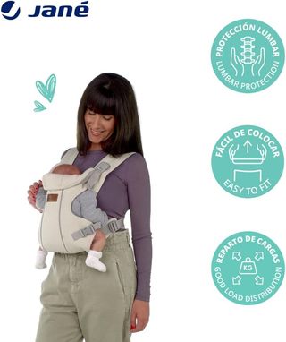 Jané Dual, Mochila Portabebé Ergonómica,desde Naci