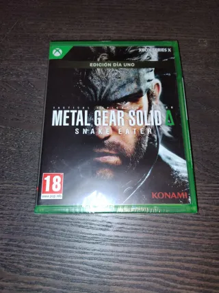 Metal Gear Solid Snake Eater Xbox PRECINTADO