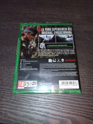 Metal Gear Solid Snake Eater Xbox PRECINTADO