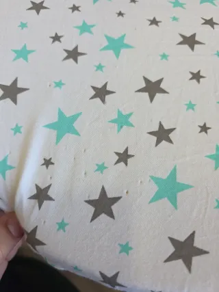 Nido colecho reversible estrellas y zigzag