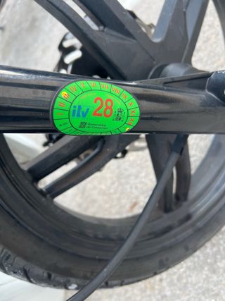 Moto SYM Symphony SR 125cc Blanca