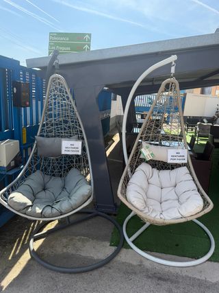 2 Cestas Colgantes Terraza