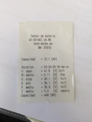 eBike  Bosch 90% batería REAL diagnosis oficial