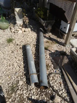 Estufa de leña rústica