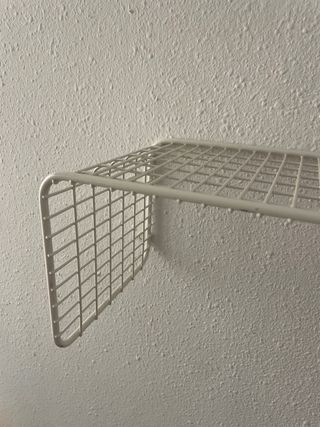 Estantería metálica blanca Ikea