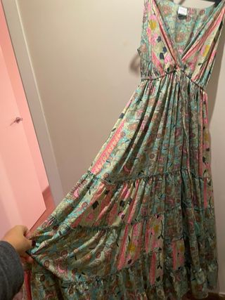 Vestido Boho Ibicenco Tirantes XXL