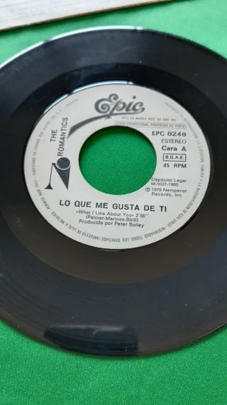 Vinilo 7" The Romantics - Lo que me gusta de ti