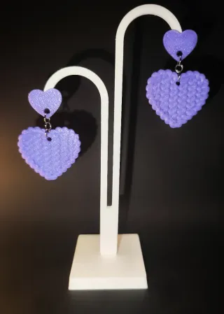 Pendientes de corazón