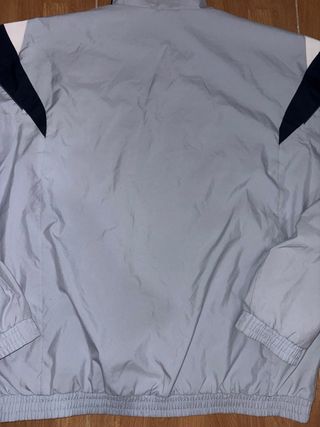 Chaqueta Adidas azul y gris