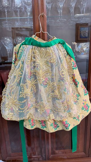 Vestido Fallera Niña 2-3 Años