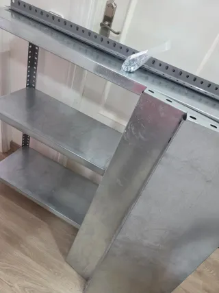 Estantería metálica 5 baldas 1.98 x 1m