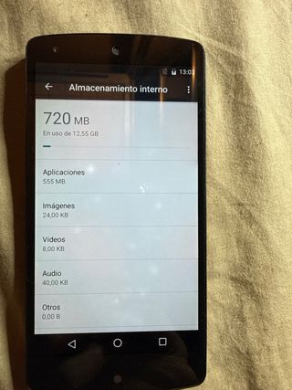 LG Nexus 5 Negro Smartphone