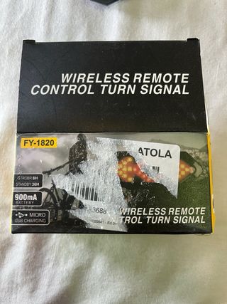 Luz Trasera Bici USB Recargable Inteligente