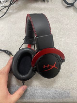 HyperX Cloud II Auriculares Gaming Rojo/Negro 004