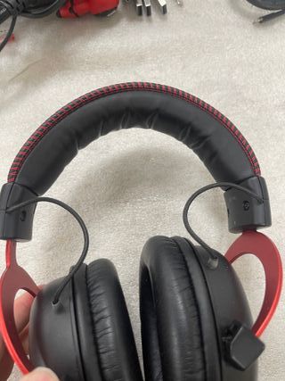 HyperX Cloud II Auriculares Gaming Rojo/Negro 004