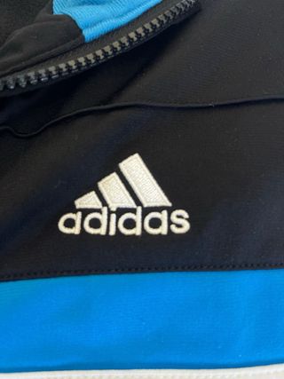 Sudadera Adidas Negra y Azul