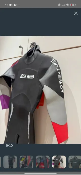 Neopreno Triatlón Zone3 Niño Talla S