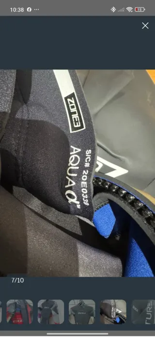 Neopreno Triatlón Zone3 Niño Talla S