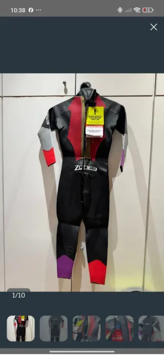 Neopreno Triatlón Zone3 Niño Talla S