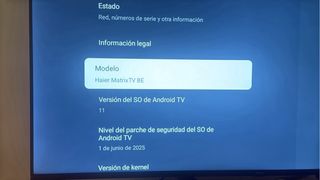 Televisor Haier Matrix TV BE 55’ Serie K85