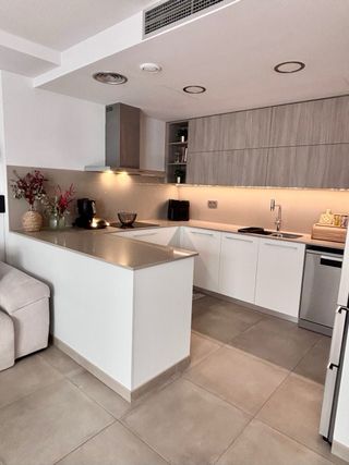 Piso planta baja con terrazas en Eixample Mataró