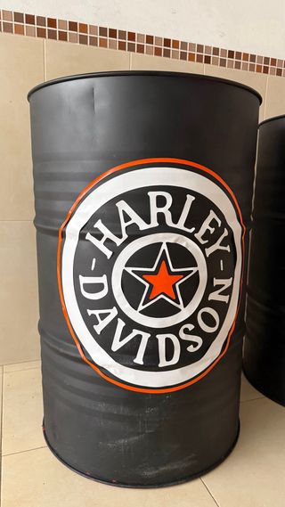Bidones Decorados Harley-Davidson