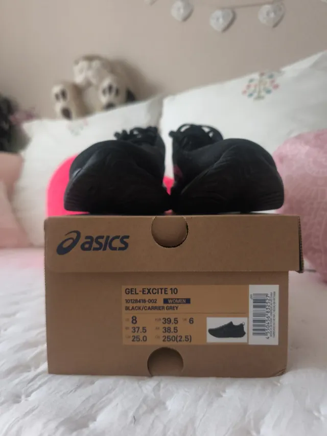 Deportivas Asics Mujer Talla 39.5 Negras