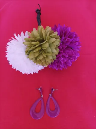 Traje Flamenca Niña Verde. Micaela Villa.REGALO.