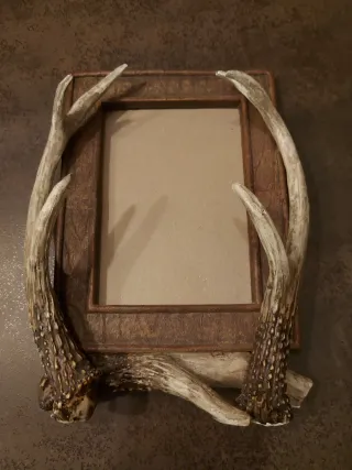 Marco de fotos rústico