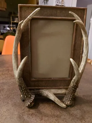 Marco de fotos rústico