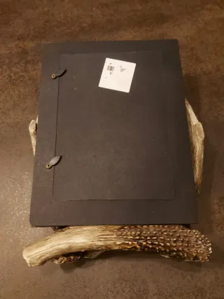 Marco de fotos rústico