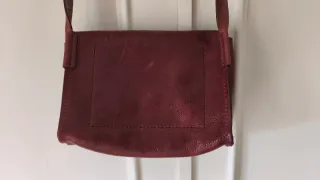 Bolso piel Adolfo Domínguez