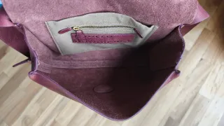 Bolso piel Adolfo Domínguez