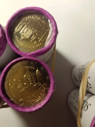 Cartuchos monedas conmemorativas España