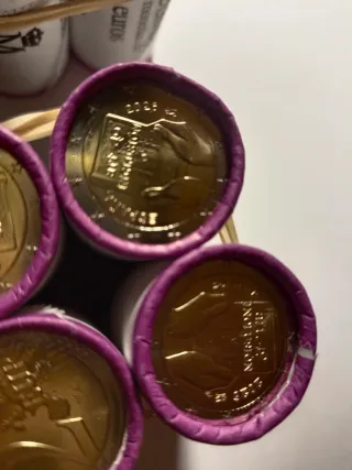 Cartuchos monedas conmemorativas España