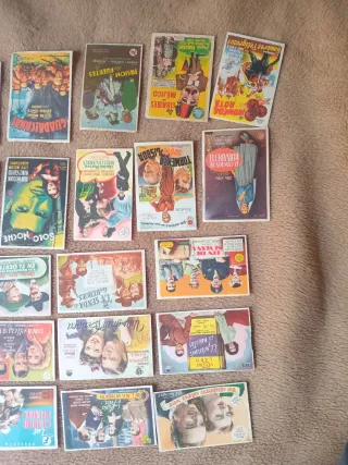 Lote 24 Tarjetas Postales Antiguas Cine Mexicano