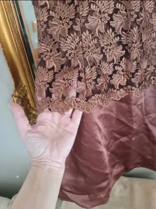 Ribas’(Encaje Guipur) - T.S/M Sin usar