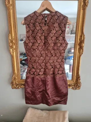 Ribas’(Encaje Guipur) - T.S/M Sin usar