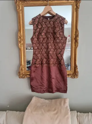 Ribas’(Encaje Guipur) - T.S/M Sin usar