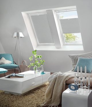 GARDINIA Estor plisado Solo para claraboyas sin ta