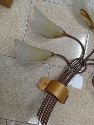 Lampada parete Falb 5 luci