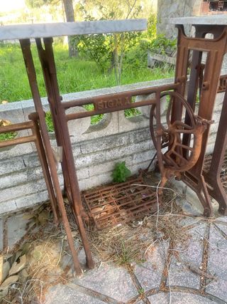 7 Mesas de coser vintage SIGMA