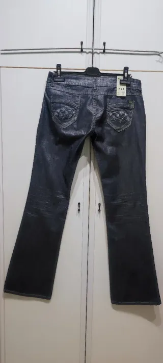 Jeans donna a zampa taglia 48/XXL