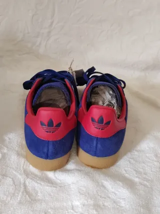 Adidas Gazelle Blu/Rosse