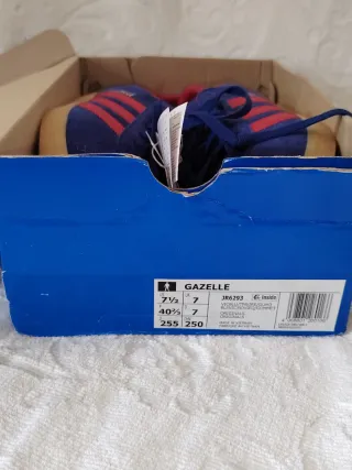 Adidas Gazelle Blu/Rosse