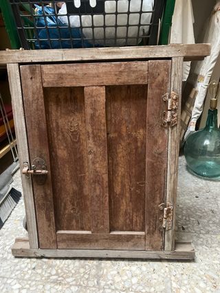 Antigua Ventana Madera Rústica