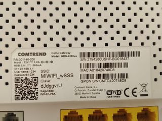 Router Comtrend GRG-4280us